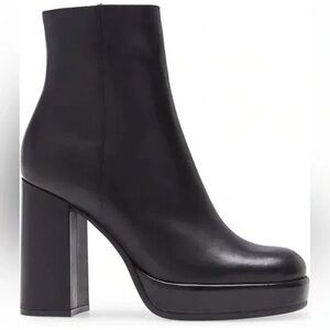 Brand new with box Jeffrey Campbell Spaced Black Leather platform boots
